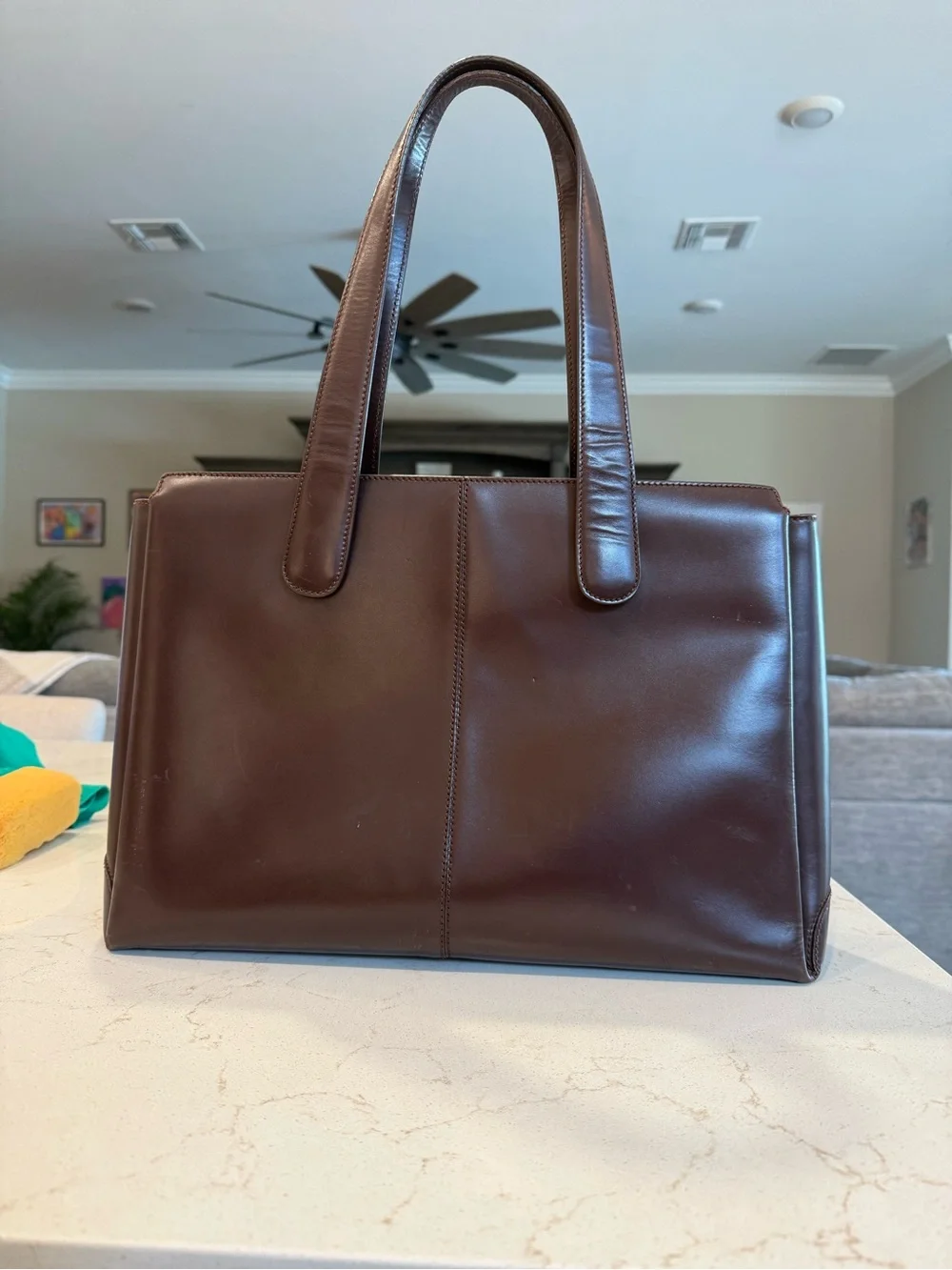 Tod’s Leather Tote Bag - Brown